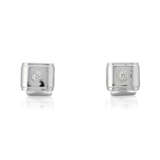 NO RESERVE - PIAGET DIAMOND CUFFLINKS; TOGETHER WITH SET OF DIAMOND RING AND CUFFLINKS - Foto 4