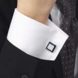 NO RESERVE - PIAGET SAPPHIRE AND DIAMOND RING AND CUFFLINKS - Foto 7