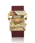 Piaget. PIAGET LIMITED EDITION DIAMOND AND ENAMEL 'MISS PROTOCOLE' WRISTWATCH, NO. 1/10