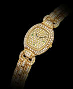 Women's wrist watch. AUDEMARS PIGUET, GOLD AND DIAMOND-SET AUDEMARINE 