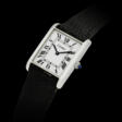 CARTIER, STERLING SILVER TANK - Auction archive