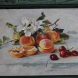 Натюрморт "Абрикосы с вишнями" 19-й век - Foto 1