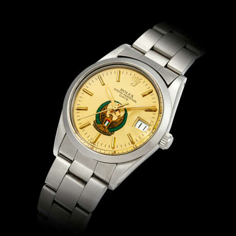 ROLEX, REF. 15000 WITH UAE MILITARY EMBLEM - photo 1