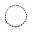 CARVIN FRENCH EMERALD AND DIAMOND NECKLACE - Archives des enchères