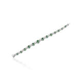 BULGARI EMERALD AND DIAMOND BRACELET - photo 4