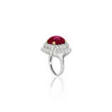 STAR RUBY AND DIAMOND RING - photo 5