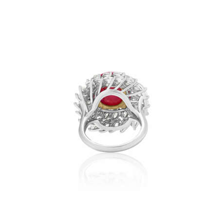 STAR RUBY AND DIAMOND RING - Foto 6