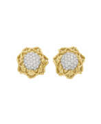 Tiffany & Co.. NO RESERVE | TIFFANY & CO., JEAN SCHLUMBERGER DIAMOND AND GOLD EARRINGS