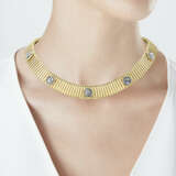 BULGARI COIN AND GOLD 'MONETE' TUBOGAS NECKLACE - photo 2