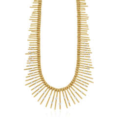 TIFFANY & CO., JEAN SCHLUMBERGER DIAMOND AND GOLD 'FRINGE' NECKLACE