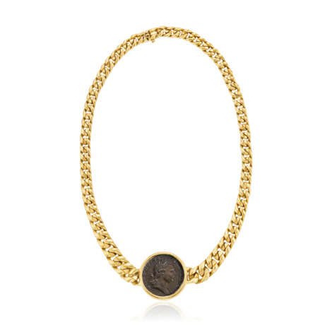 BULGARI GOLD AND COIN 'MONETE' NECKLACE - photo 3