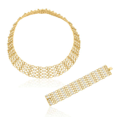 NO RESERVE | TIFFANY & CO. SET OF DIAMOND AND GOLD JEWELRY - Foto 1
