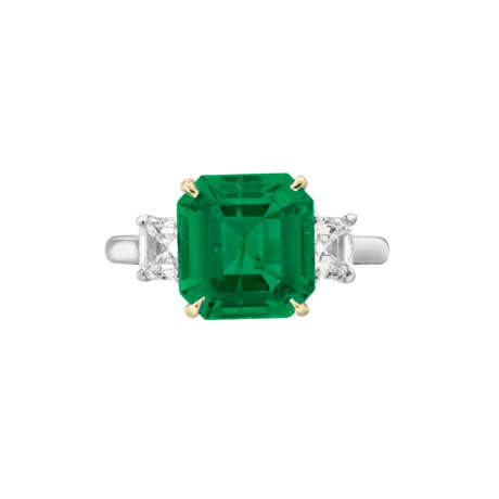 NO RESERVE | EMERALD AND DIAMOND RING - фото 6