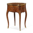 A LOUIS XV ORMOLU-MOUNTED TULIPWOOD AND KINGWOOD BOIS DE BOUT MARQUETRY TABLE A ECRIRE - Auction archive