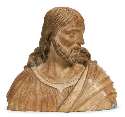 A TERRACOTTA BUST OF CHRIST - фото 1