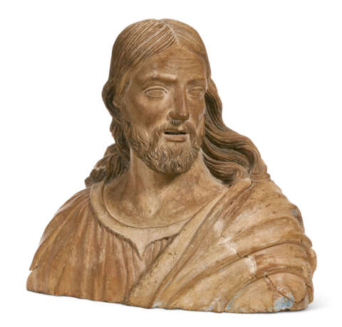 A TERRACOTTA BUST OF CHRIST - фото 2