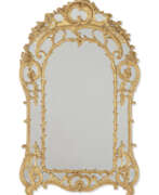 Зеркало. AN EARLY LOUIS XV GILTWOOD MIRROR