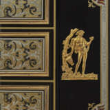 A PAIR OF LATE LOUIS XVI ORMOLU-MOUNTED EBONY, EBONIZED AND BOULLE MARQUETRY MEUBLES D`APPUI - фото 5