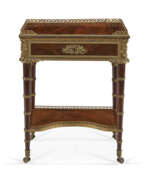 Acajou. A FRENCH ORMOLU-MOUNTED MAHOGANY OCCASIONAL TABLE