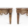 A PAIR OF LOUIS XVI GILTWOOD HANGING CONSOLES - Auction archive
