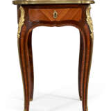 A LOUIS XV ORMOLU-MOUNTED TULIPWOOD, BOIS SATINE AND AMARANTH MARQUETRY TABLE A ECRIRE - photo 6