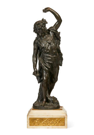 A PAIR OF BRONZE FIGURES OF BACCHUS AND A BACCHANTE - фото 2