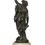 A PAIR OF BRONZE FIGURES OF BACCHUS AND A BACCHANTE - фото 5