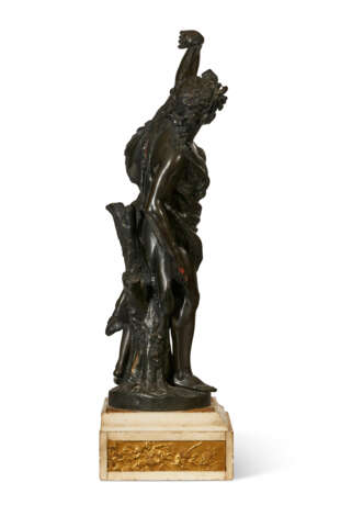 A PAIR OF BRONZE FIGURES OF BACCHUS AND A BACCHANTE - фото 6