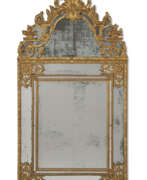 Зеркало. A REGENCE STYLE GILTWOOD MIRROR