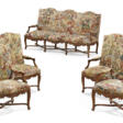 A SUITE OF REGENCE WALNUT SEAT FURNITURE - Auction archive
