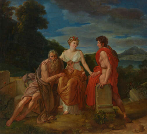 CIRCLE OF BARON FRAN&#199;OIS PASCAL SIMON GERARD (ROME 1770-1837 PARIS) - Foto 1