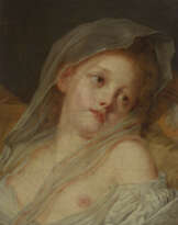 ATTRIBUTED TO JEAN-BAPTISTE GREUZE (TOURNUS 1725-1805 PARIS)