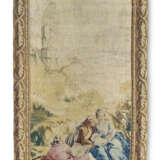 A BEAUVAIS PASTORAL TAPESTRY PANEL - Foto 1