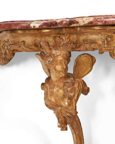 A REGENCE GILTWOOD CONSOLE TABLE - Foto 4