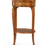 A LOUIS XVI ORMOLU-MOUNTED TULIPWOOD AND PARQUETRY TABLE EN CHIFFONNIERE - photo 4