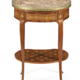 A LOUIS XVI ORMOLU-MOUNTED TULIPWOOD AND PARQUETRY TABLE EN CHIFFONNIERE - photo 5