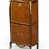 A LATE LOUIS XV ORMOLU-MOUNTED AMARANTH, TULIPWOOD, FRUITWOOD AND PARQUETRY SECRETAIRE A ABATTANT - photo 1