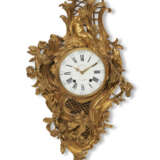 A LOUIS XV ORMOLU CARTEL CLOCK - Foto 1