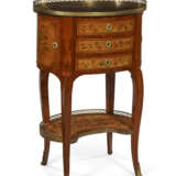 A LOUIS XV ORMOLU-MOUNTED TULIPWOOD, BOIS CITRONNIER AND MARQUETRY TABLE EN CHIFFONNIERE - фото 2