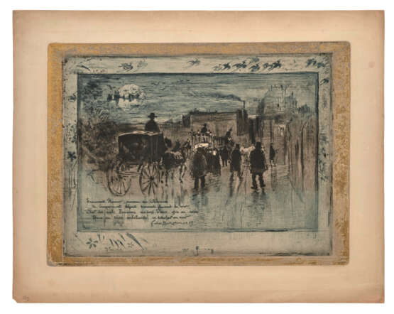 FELIX BUHOT (1847-1898) - Foto 1