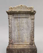 Ancient Art. A ROMAN MARBLE FUNERARY ALTAR FOR PUBLIUS NOVIUS THIASUS
