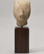 Antikes Griechenland. A CYCLADIC MARBLE HEAD