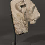 AN EGYPTIAN LIMESTONE LION HEAD SCULPTOR’S MODEL - Foto 4