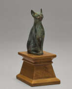 Late Period of Ancient Egypt. AN EGYPTIAN BRONZE CAT