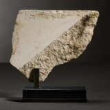 AN EGYPTIAN PAINTED LIMESTONE RELIEF FRAGMENT - photo 2