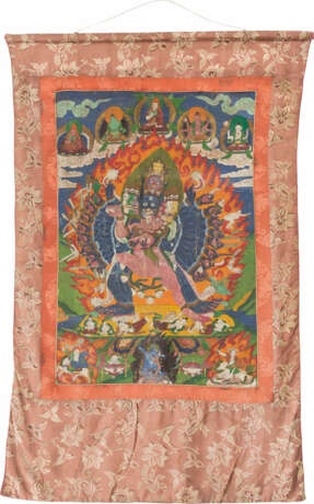 THANGKA MIT DARSTELLUNG VON CHECHOG-HERUKA - Foto 1