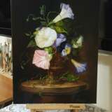 Натюрморт. Вьюнок Canvas on the subframe Oil Classicism Flower still life Россия Новокузнецк 2024 - photo 3