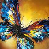 Волшебство Крыльев картина маслом Евгения Дувакина Huile Art abstrait насекомое Russie 2023 - photo 1