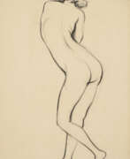 Charcoal. Man Ray (1890-1976)