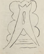 Holzkohle. Man Ray (1890-1976)